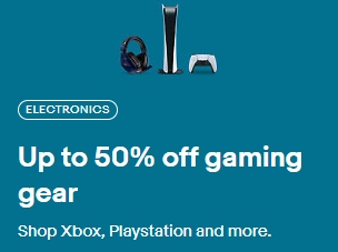 Up to 50% off gaming gear on Ebay!